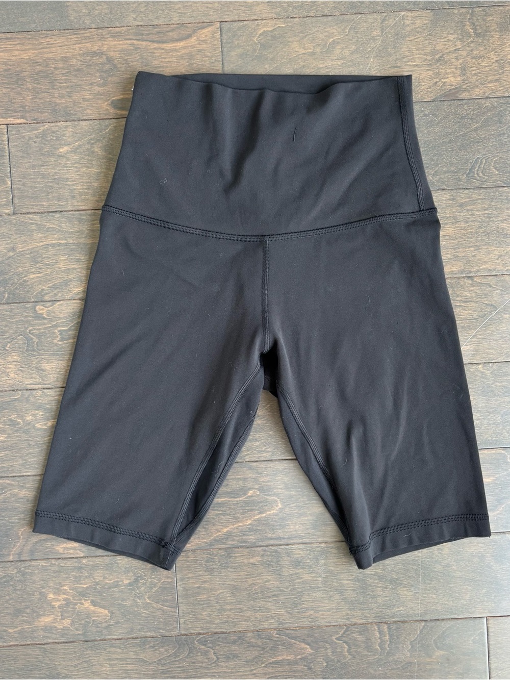 Lululemon High-Waisted Black Align Shorts